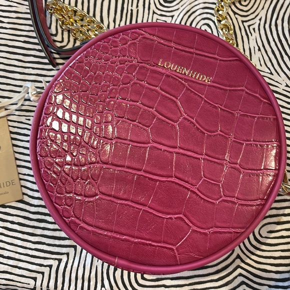 Louenhide magenta croc pattern bag! BRAN NEW Absolutely gorgeous! - Picture 5 of 7